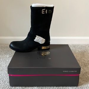 New with tags! Vince Camuto motorcycle boots size 9